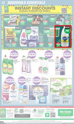 Dis-Chem : Staying Healthy Made Easy (21 July - 14 August 2022), page 22