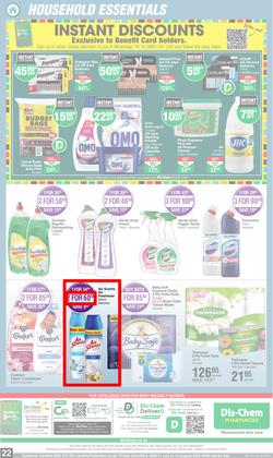 Dis-Chem : Staying Healthy Made Easy (21 July - 14 August 2022), page 22