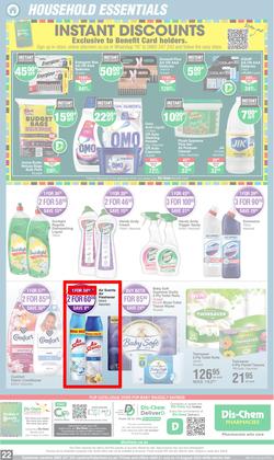 Dis-Chem : Staying Healthy Made Easy (21 July - 14 August 2022), page 22