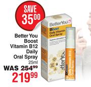Better You Boost Bitamin B12 Daily Oral Spray-25ml