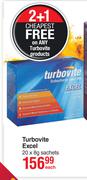 Turbovite Excel 20 x 8g Sachets-Each