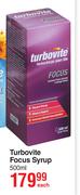Turbovite Focus Syrup-500ml Each