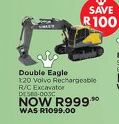 Double Eagle 1:20 Volvo Rechargeable R/C Excavator DE588.003C
