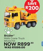 Bruder Man Crane Truck BRU02754