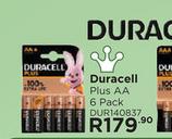 Duracell Plus AA (6-Pack) DUR140837