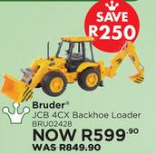Bruder JCB 4CX Backhoe Loader BRU02482