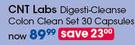 CNT Labs Digesti-Cleanse Colon Clean Set Capsules-30's Per Pack