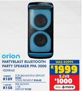 Orion Partyblast Bluetooth Party Speaker PPA 3000 (10298163)
