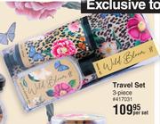 Nature's Edition Wild Bloom Travel Set (3 Piece)-Per Set