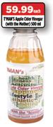 TMAN's Apple Cider Vinegar (With The Mother)-500ml