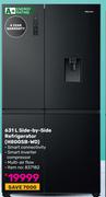 Hisense 631Ltr Side-By-Side Refrigerator H800SB-WD
