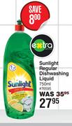 Sunlight Regular Dishwashing Liquid-750ml  