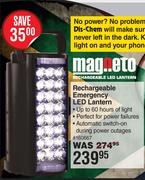 Magneto Rechargeable Emergency LED Lantern