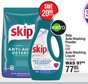 Skip Auto Washing Powder 2kg Or Auto Washing Liquid 1.5L-Each