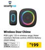 SecurityVue Wireless Door Chime