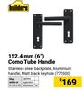 Builders 152.4mm (6") Como Tube Handle