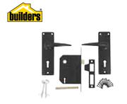 Builders 3L Lock Set Matt Black