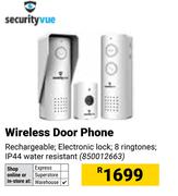 SecurityVue Wireless Door Phone