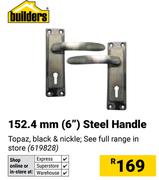 Builders 152.4mm (6") Steel Handle