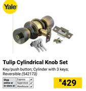 Yale Tulip Cylindrical Knob Set
