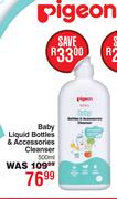 Pigeon Baby Liquid Bottles & Accessories Cleanser-500ml