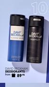 David Beckham Deodorants