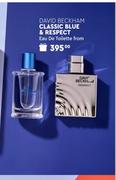 David Beckham Classic Blue & Respect Eau De Toilette