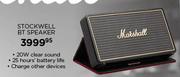 Marshall Stockwell BT Speaker