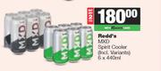 Redd's MXD Spirit Cooler-For 2 x 6 x 440ml