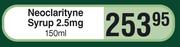 Neoclarityne Syrup 2.5mg-150ml