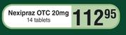 Nexipraz OTC 20mg 14 Tablets