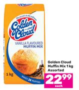 Golden Cloud Muffin Mix Assorted-1kg Each