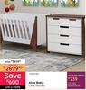 Alice Baby Cot & Mattress 10308740