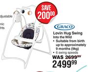 Graco Lovin Hug Swing Into The Wild 