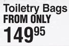 Basics Beauty Toiletry Bags 3 Piece Set