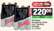 Red Square Energising Vodka Handies-For 2 x 6 x 275ml