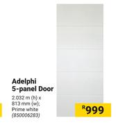 Adelphi 5-Panel Door 850006283-2.032m(h) X 813mm(w)