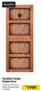 Dortello Studded Single Stable Door 713496-2.030m X 813mm