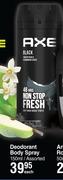 Axe Deodorant Body Spray Assorted-150ml Each