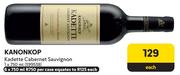 Kanonkop Kadette Cabernet Sauvignon-750ml