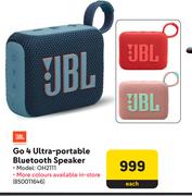 JBL Go 4 Ultra Portable Bluetooth Speaker OH2111-Each