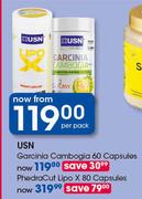 USN Phedracut Lipo X Capsules-80's Per Pack