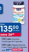 CNT Labs Garcinia Combogia Capsules-60's Per Pack