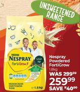 Nestle Nespray Powdered FortiGrow-1.8Kg