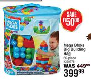 Mega Bloks Big Building Bag-60 Piece