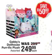 Gabby's Dollhouse Purr-ific Plush Assorted-Each