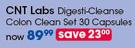 CNT Labs Digesti-Cleanse Colon Clean Set Capsules-30's Per Pack