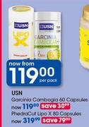 USN Garcinia Cambogia Capsules-60's Per Pack