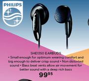 Philips SHE1350 Earbuds