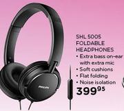 Philips SHL 5005 Foldable Headphones